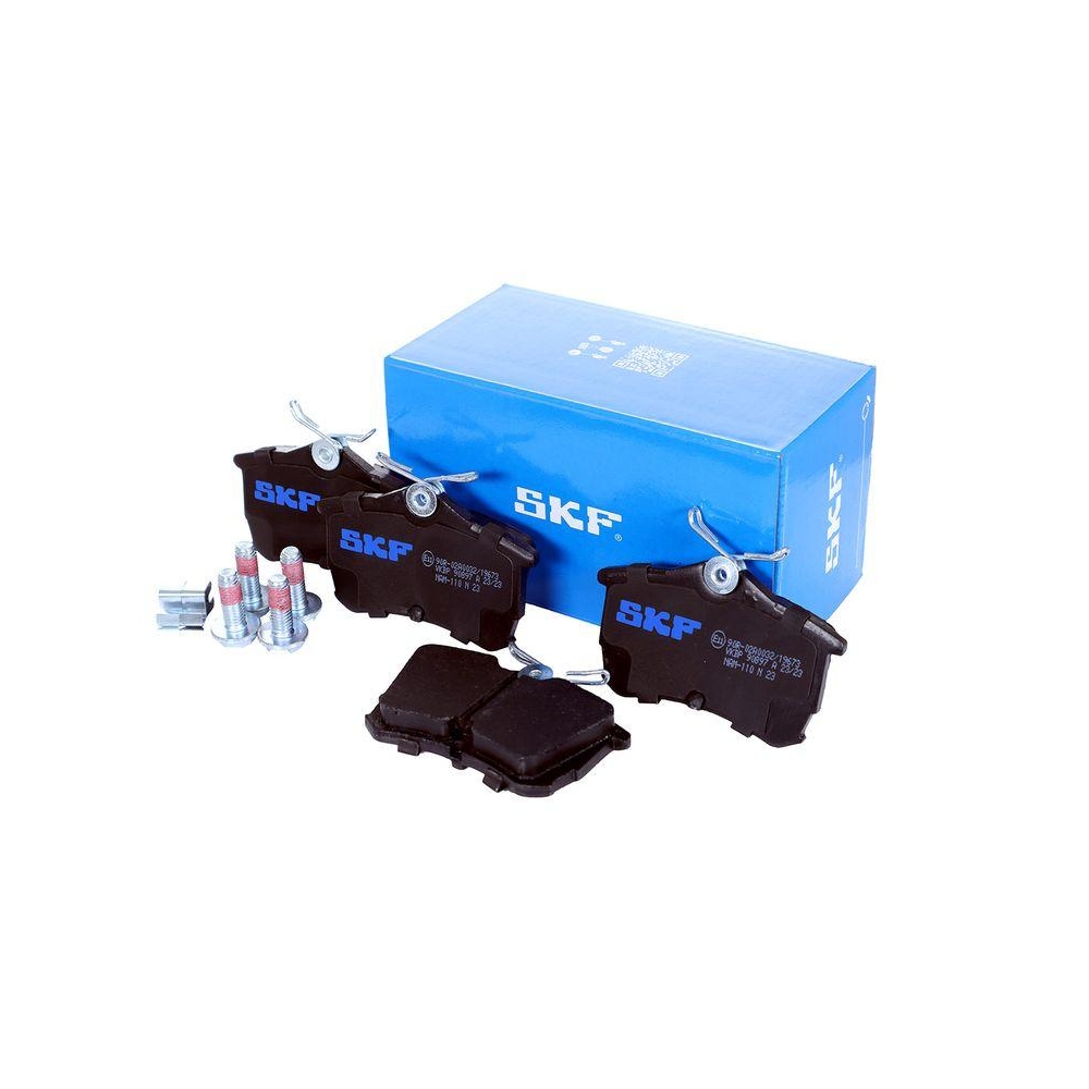 Bremsbelagsatz, Scheibenbremse SKF VKBP 90897 A f&uuml;r HONDA, Hinterachse