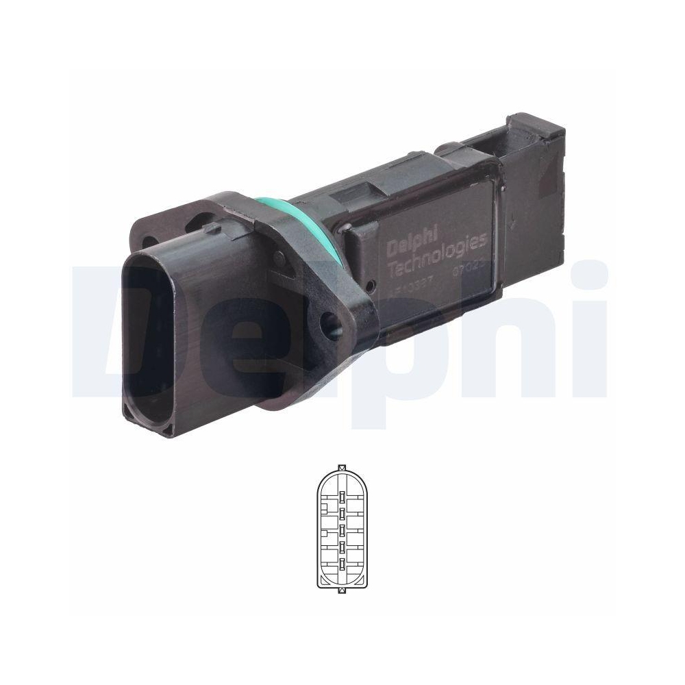 DELPHI AF10387-12B1 Luftmassenmesser f&uuml;r BMW