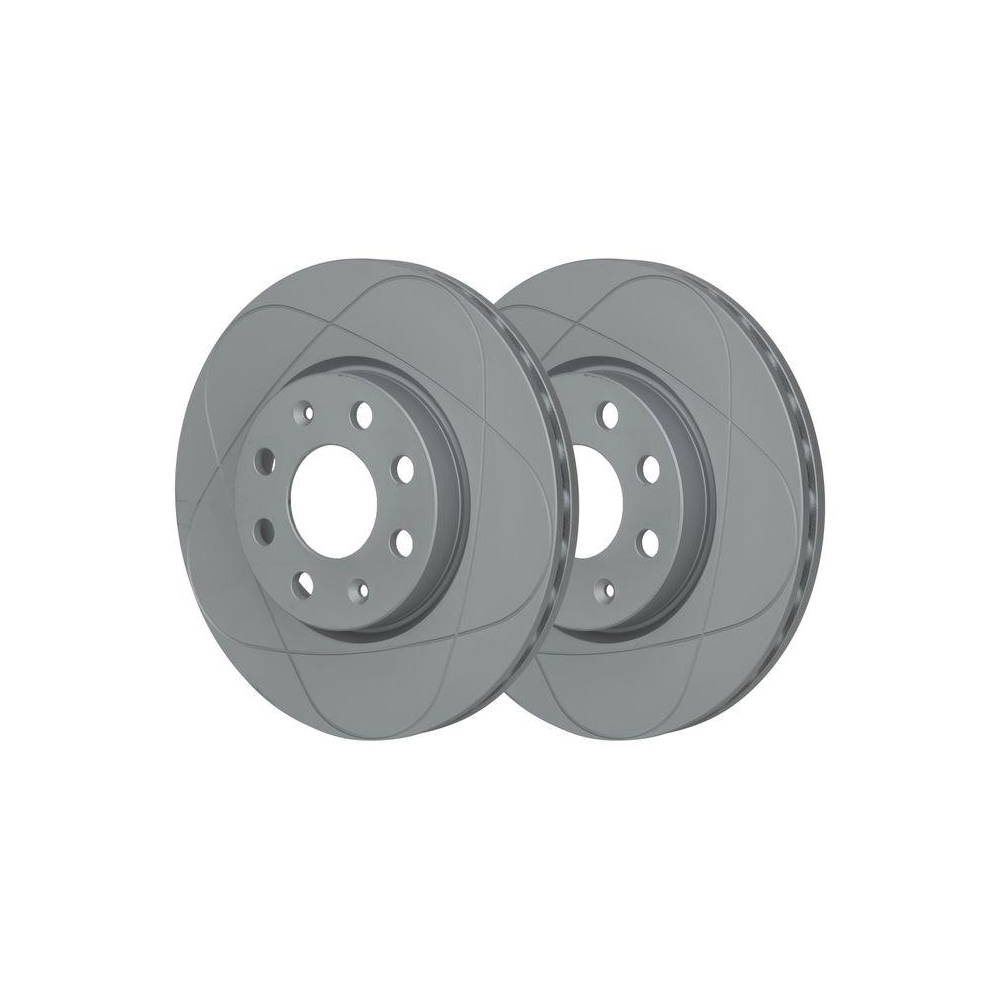 Bremsscheibe ATE 24.0322-0231.1 PowerDisc für FIAT OPEL VAUXHALL, Vorderachse