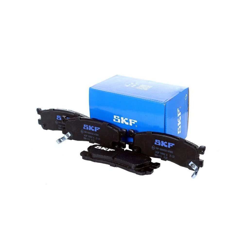 Bremsbelagsatz, Scheibenbremse SKF VKBP 90902 A f&uuml;r MAZDA, Hinterachse