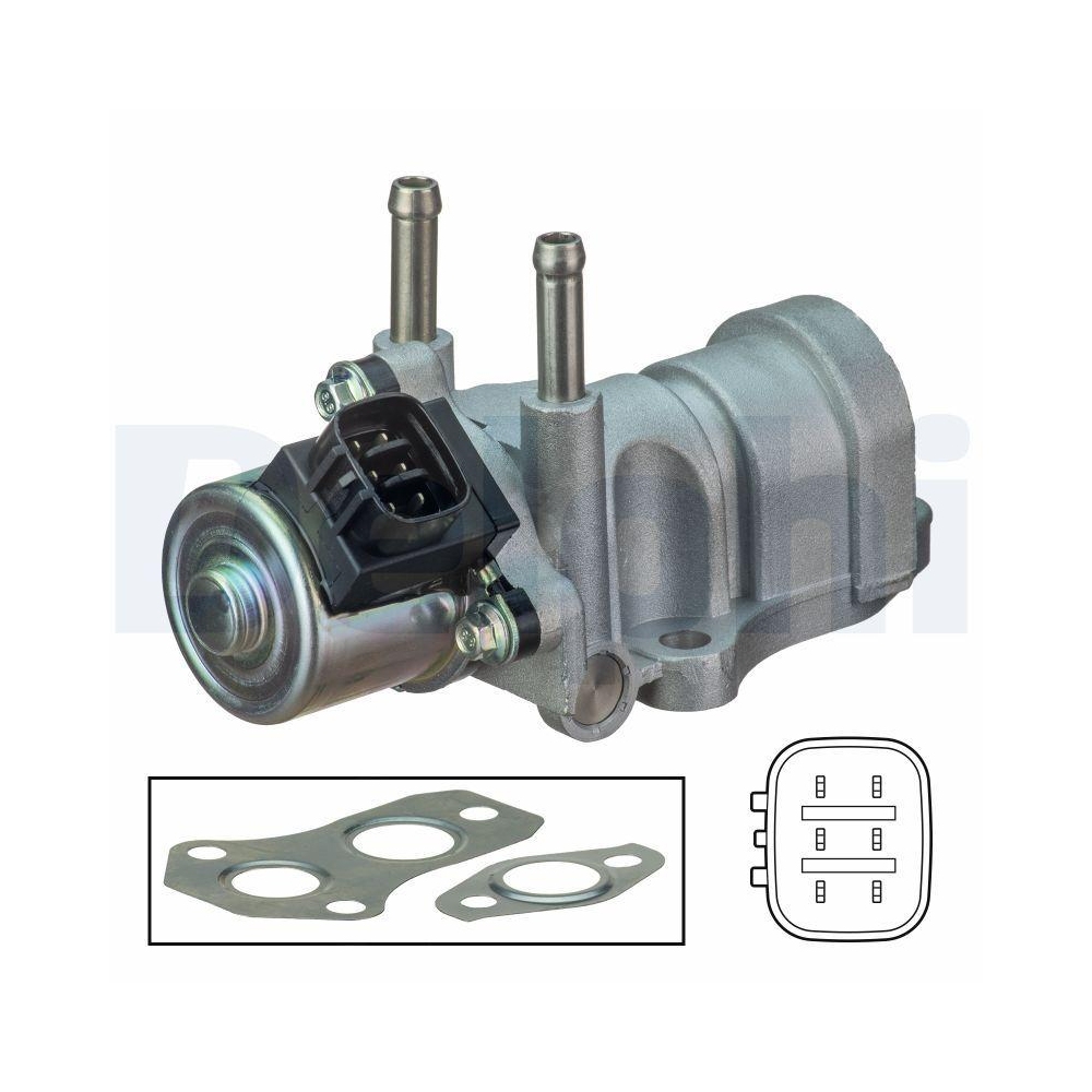 DELPHI EG10440-12B1 AGR-Ventil f&uuml;r TOYOTA