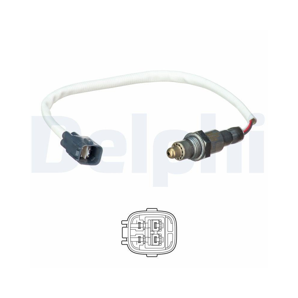 DELPHI ES21253-12B1 Lambdasonde f&uuml;r CITRO&Euml;N PEUGEOT, vor Katalysator