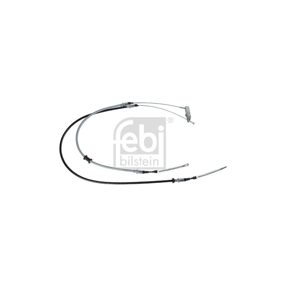 FEBI BILSTEIN Seilzug, Feststellbremse 04450 f&uuml;r OPEL VAUXHALL, hinten links