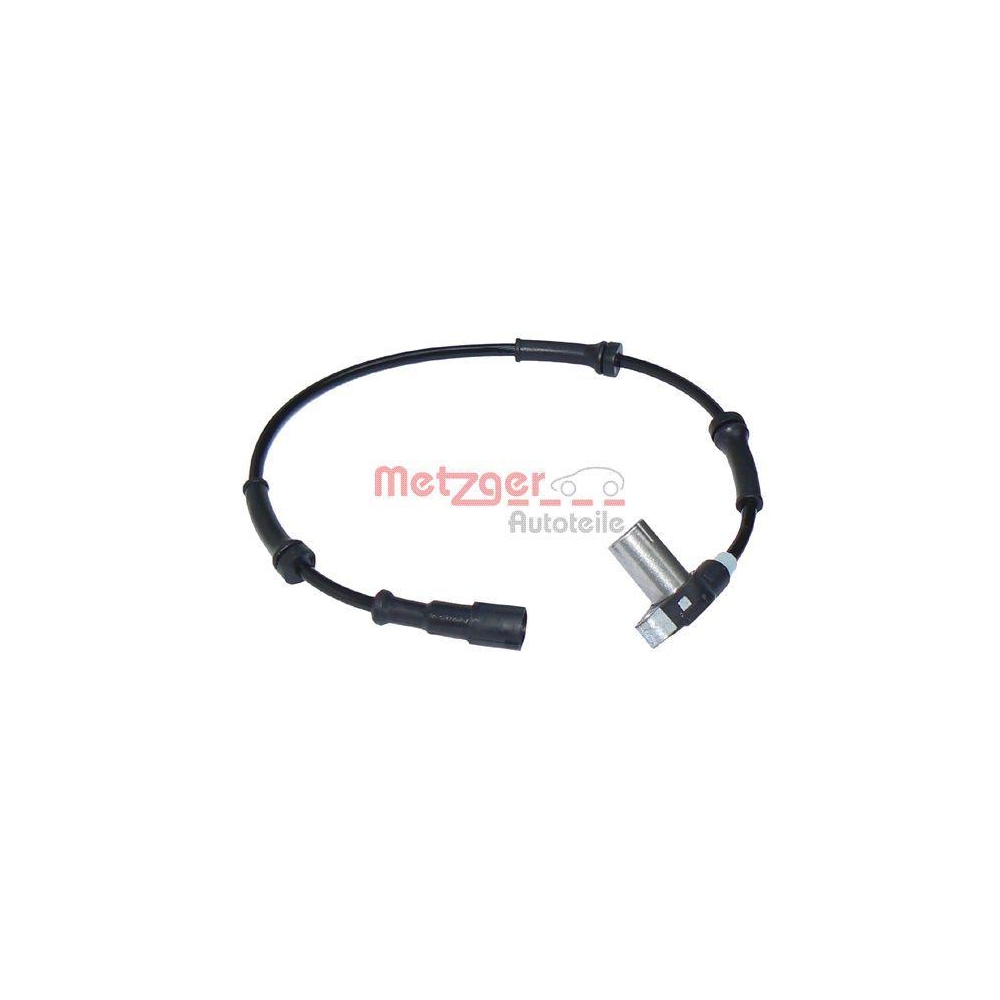 Sensor, Raddrehzahl METZGER 0900280 f&uuml;r RENAULT, Vorderachse