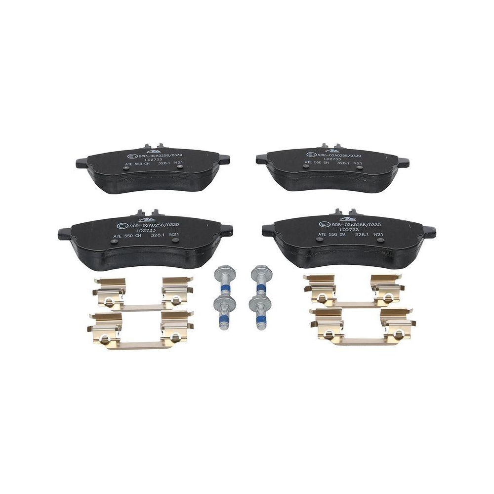 Bremsbelagsatz, Scheibenbremse ATE 13.0470-2733.2 ATE Ceramic f&uuml;r MERCEDES-BENZ