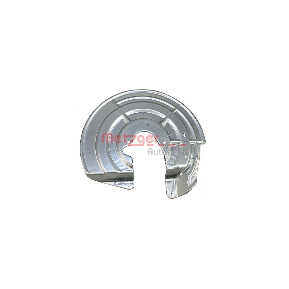 Spritzblech, Bremsscheibe METZGER 6115271 f&uuml;r CITRO&Euml;N, Hinterachse links