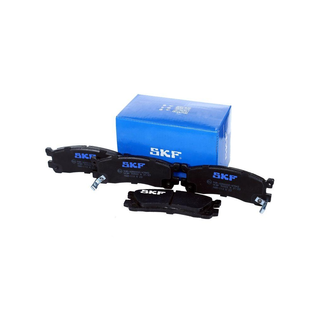 Bremsbelagsatz, Scheibenbremse SKF VKBP 90903 A f&uuml;r MAZDA, Hinterachse