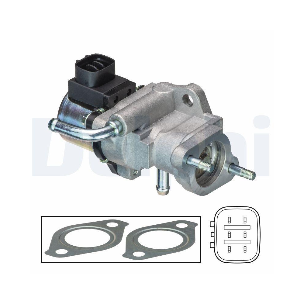 DELPHI EG10441-12B1 AGR-Ventil für TOYOTA