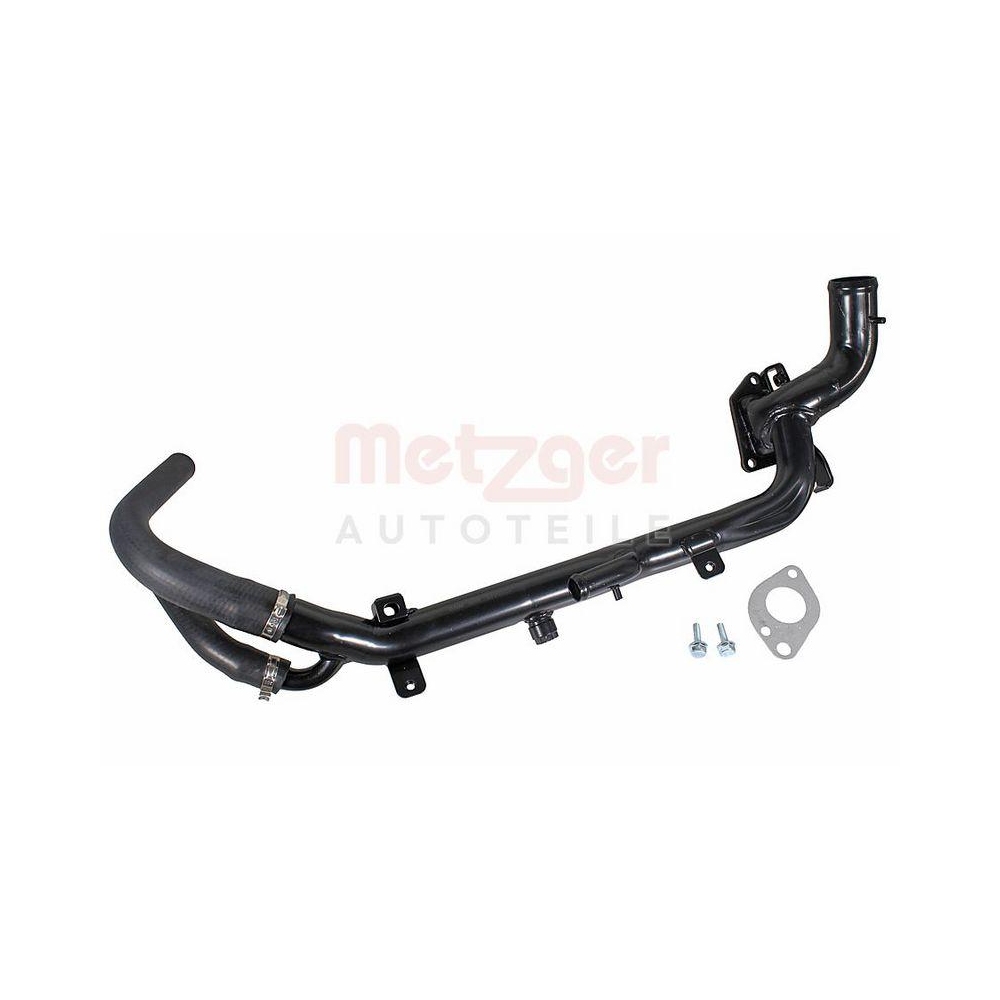 Kühlmittelrohrleitung METZGER 4010445 für OPEL SAAB VAUXHALL GENERAL MOTORS