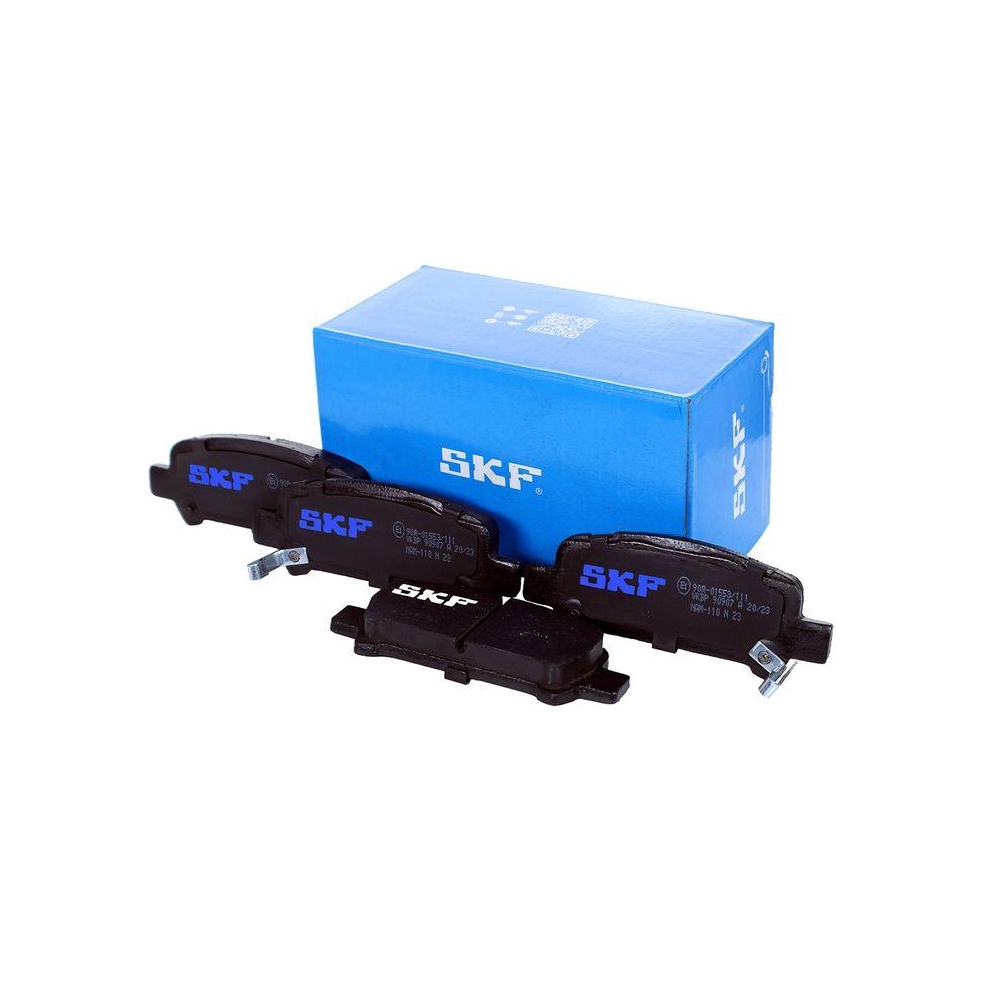 Bremsbelagsatz, Scheibenbremse SKF VKBP 90907 A f&uuml;r SAAB SUBARU, Hinterachse