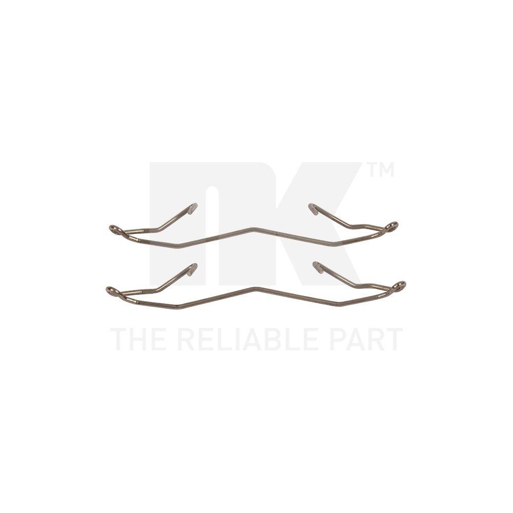 Zubehörsatz, Scheibenbremsbelag NK 7925057 für, Vorderachse