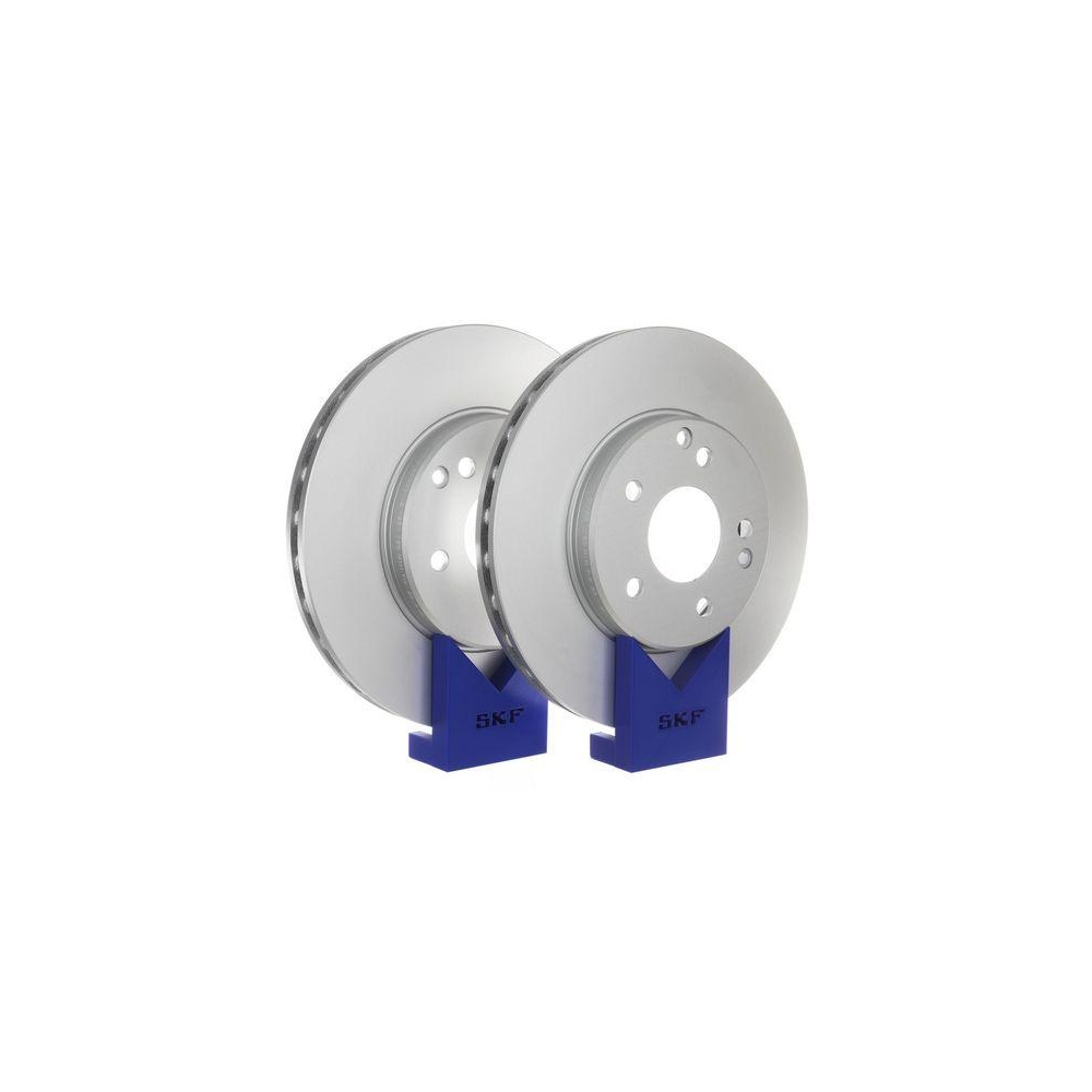 SKF VKBD 80020 V2 2 St&uuml;ck Bremsscheiben f&uuml;r MERCEDES-BENZ, Vorderachse