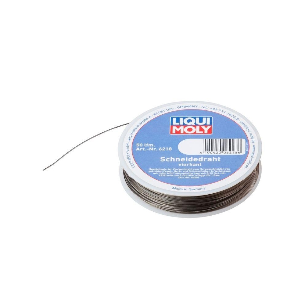 Schneiddraht, Scheibendemontage LIQUI MOLY 6218 Schneidedraht vierkant für