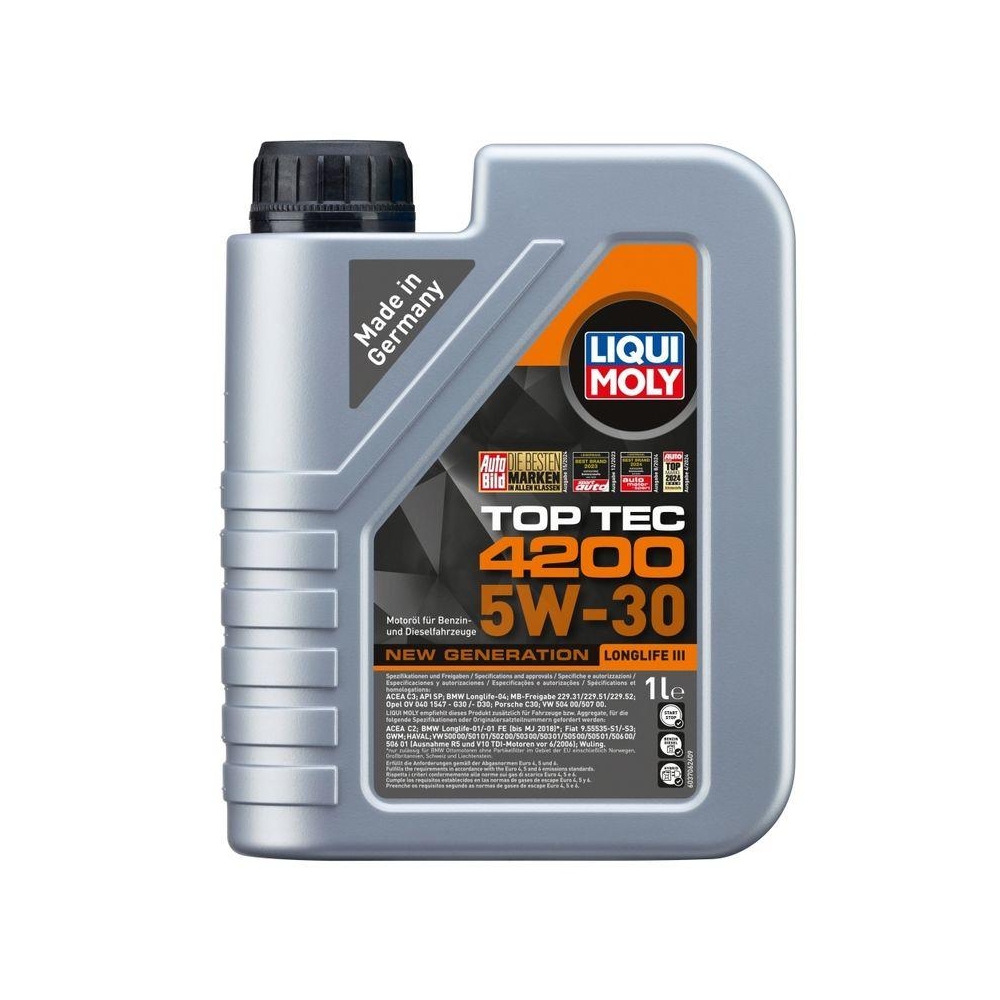 Motoröl LIQUI MOLY 3706 Top Tec 4200 5W-30 New Generation für