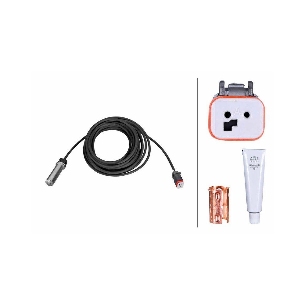 HELLA Sensor, Raddrehzahl 6PU 230 052-381 f&uuml;r VOLVO RENAULT TRUCKS