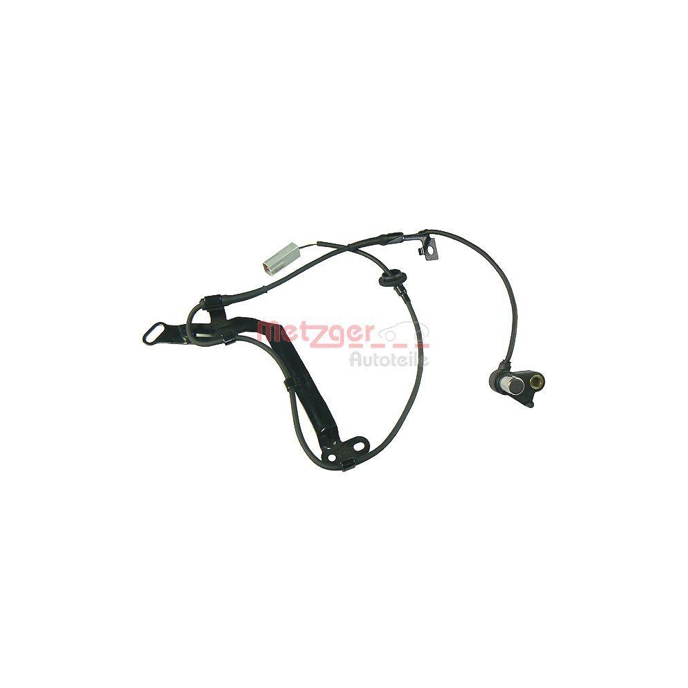 Sensor, Raddrehzahl METZGER 0900321 f&uuml;r MAZDA, Vorderachse links