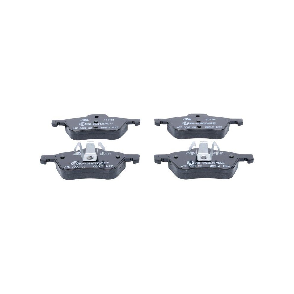 Bremsbelagsatz, Scheibenbremse ATE 13.0460-7161.2 f&uuml;r MINI, Vorderachse