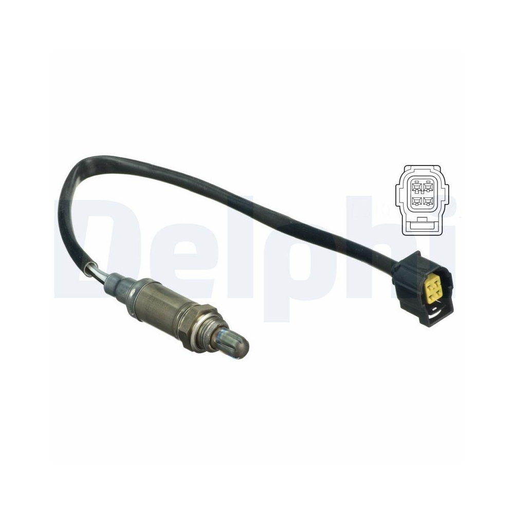 DELPHI ES10596-12B1 Lambdasonde f&uuml;r CHRYSLER, nach Katalysator
