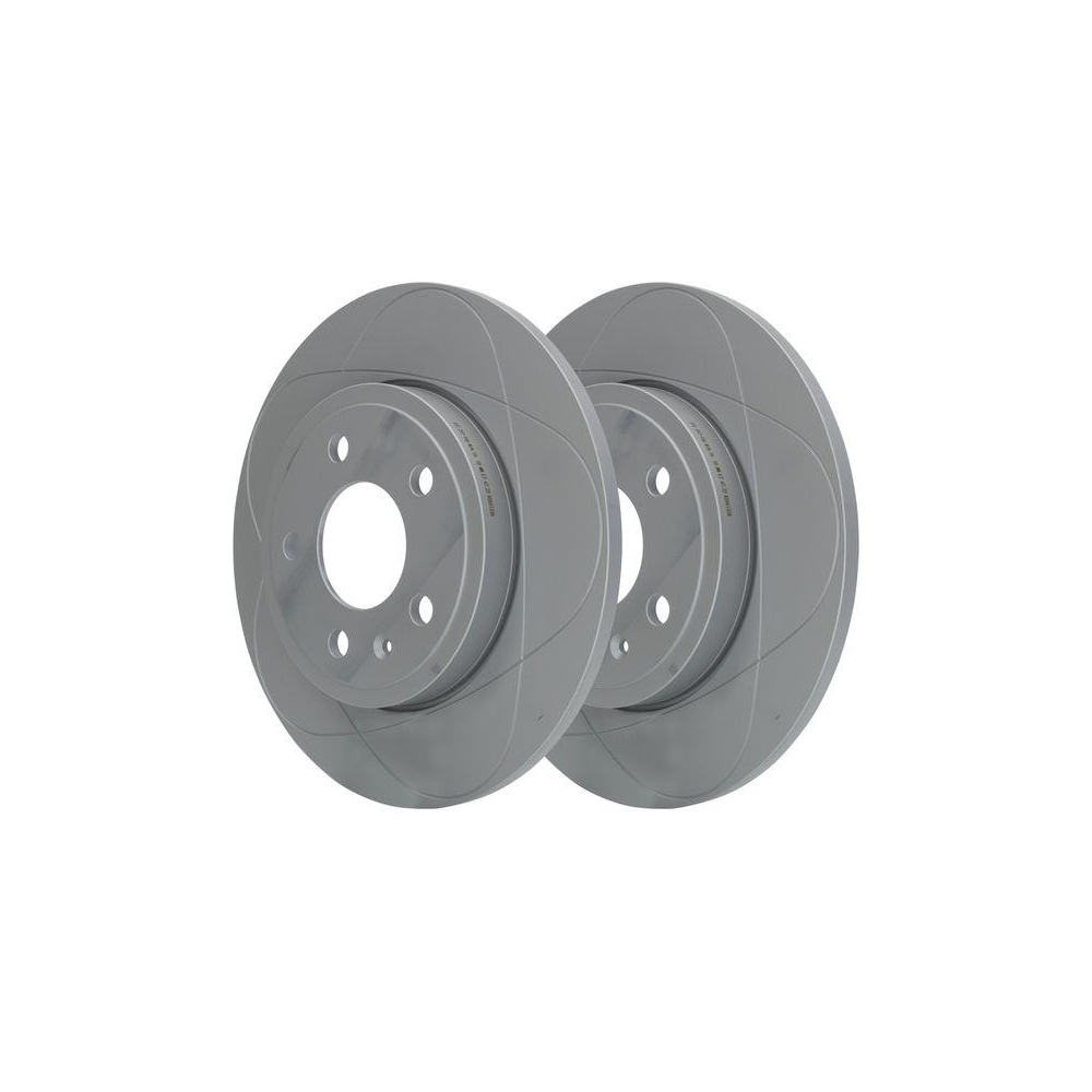 Bremsscheibe ATE 24.0312-0166.1 PowerDisc für VAG, Hinterachse