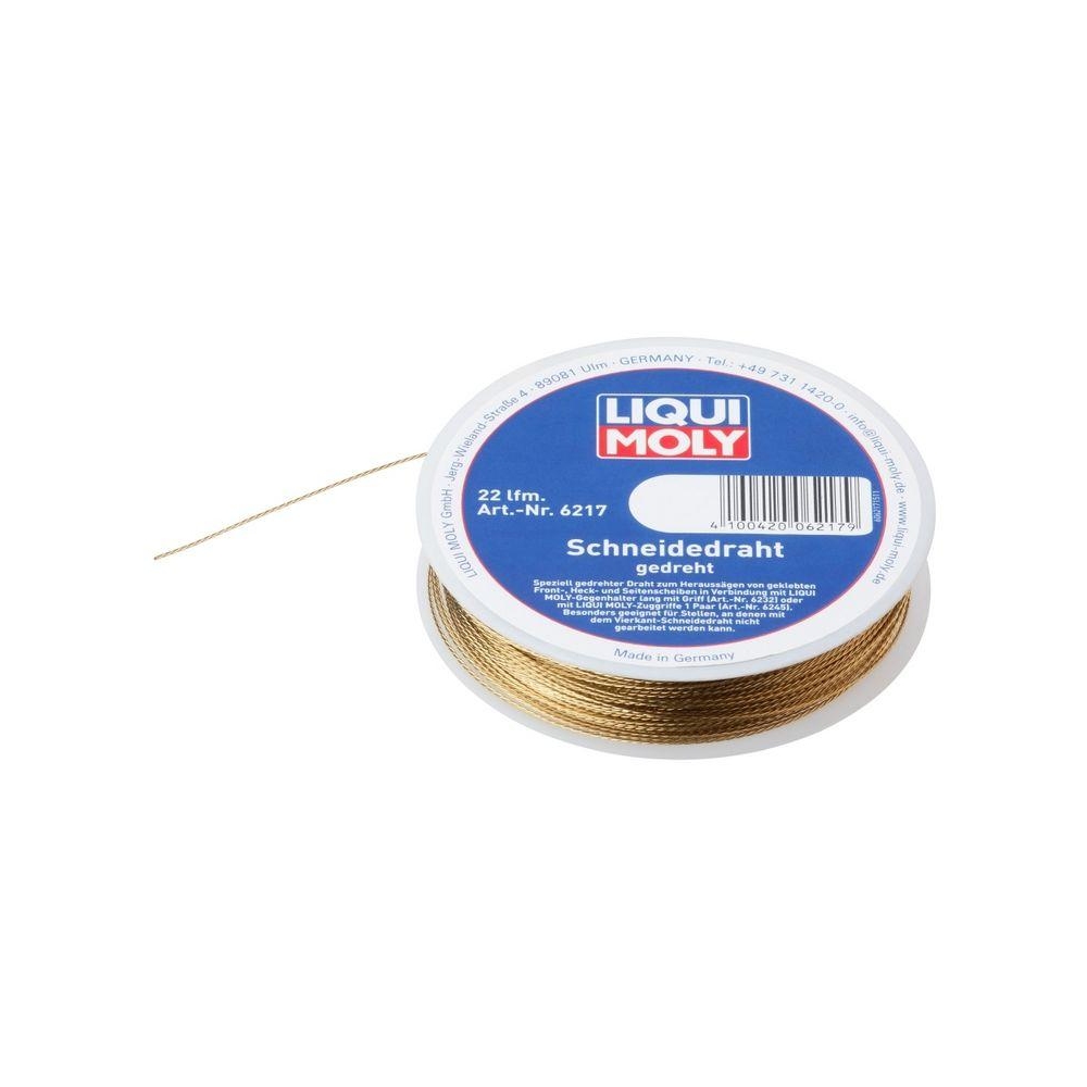 Schneiddraht, Scheibendemontage LIQUI MOLY 6217 Schneidedraht gedreht für