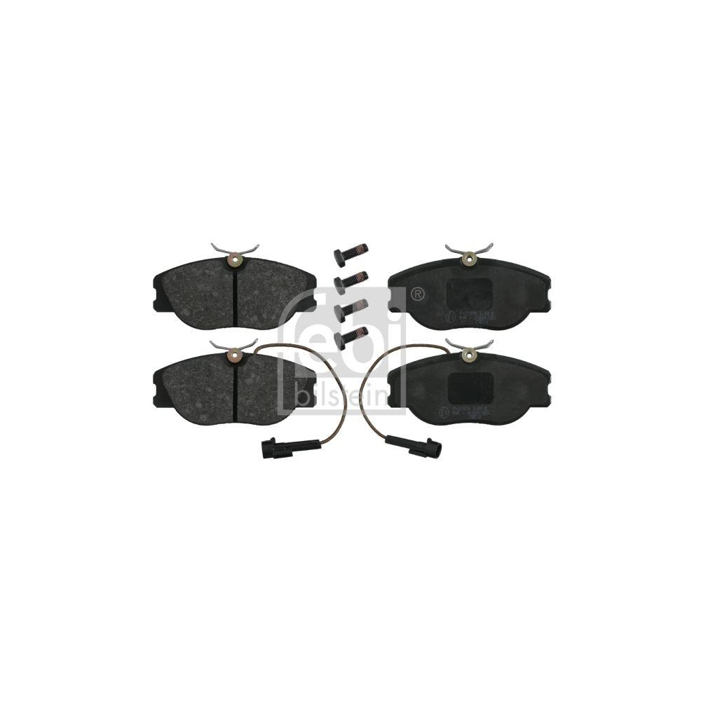 FEBI BILSTEIN Bremsbelagsatz, Scheibenbremse 16239 f&uuml;r ALFA ROMEO FIAT LANCIA