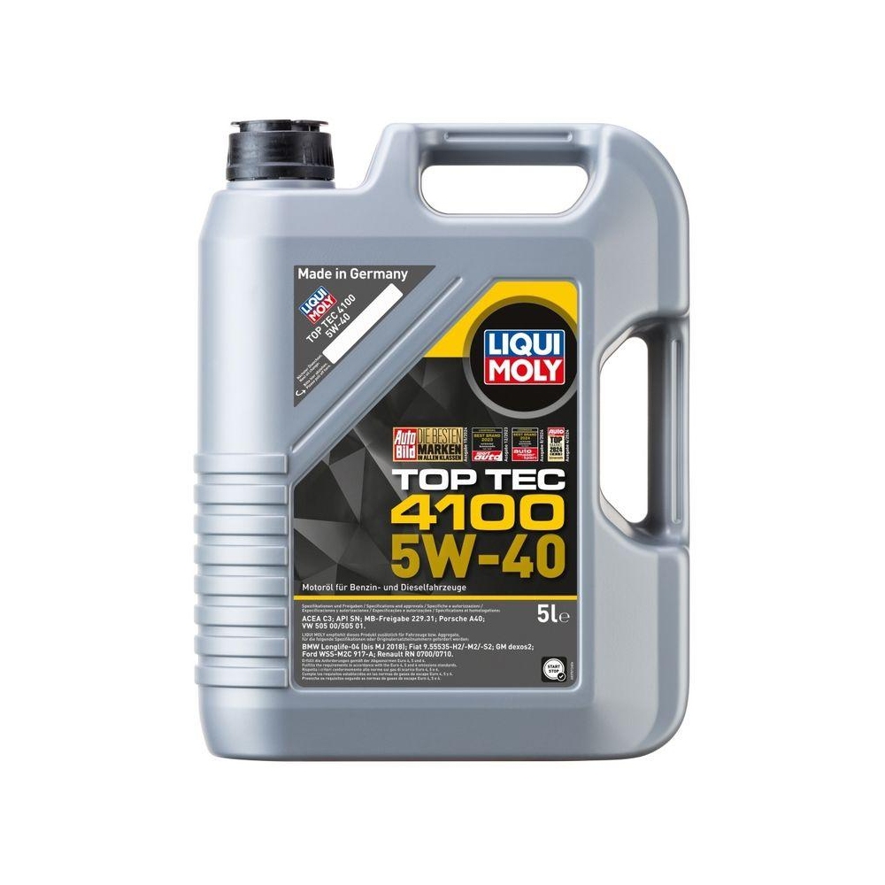 Motoröl LIQUI MOLY 3701 Top Tec 4100 5W-40 für
