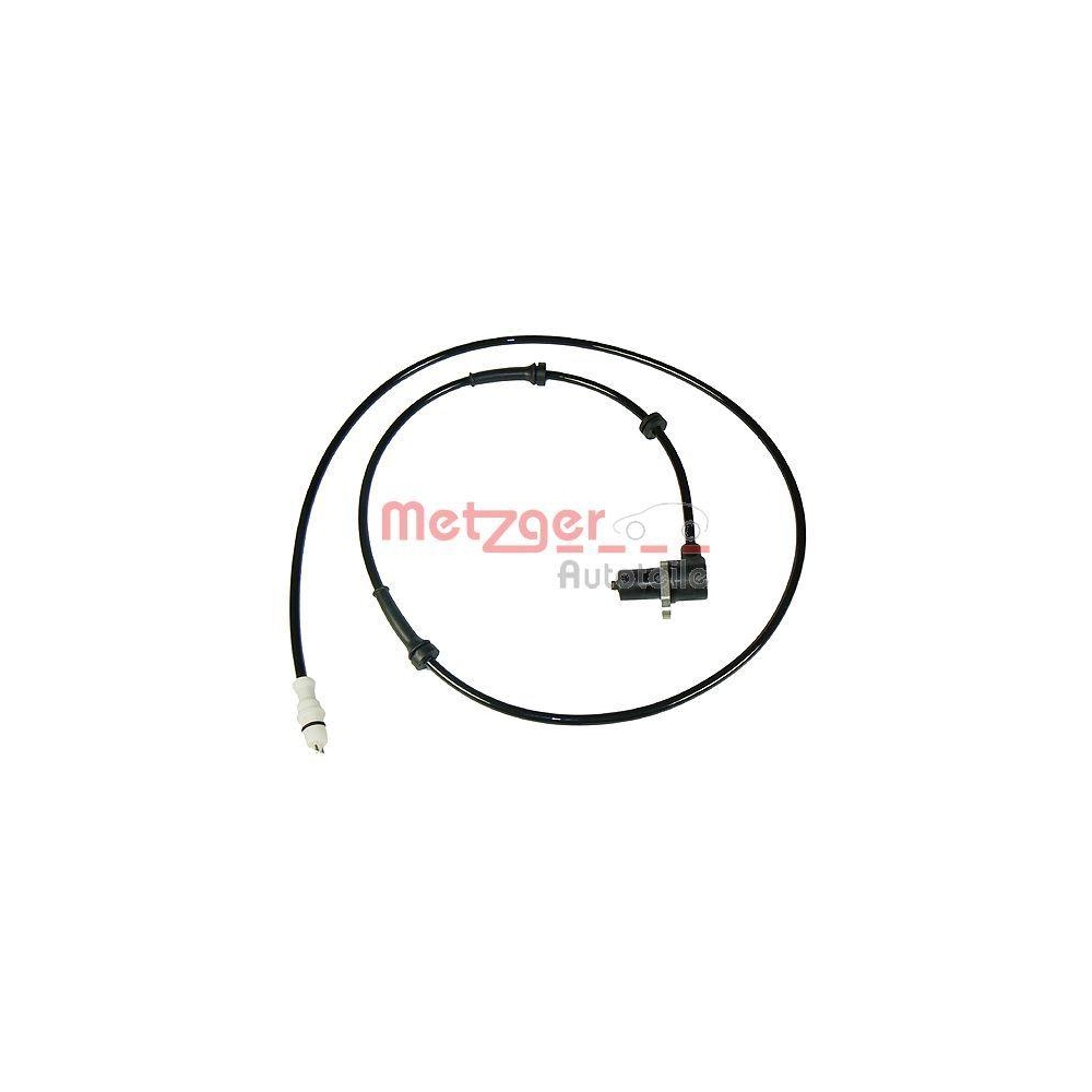 Sensor, Raddrehzahl METZGER 0900397 f&uuml;r FIAT CITRO&Euml;N/PEUGEOT, Vorderachse
