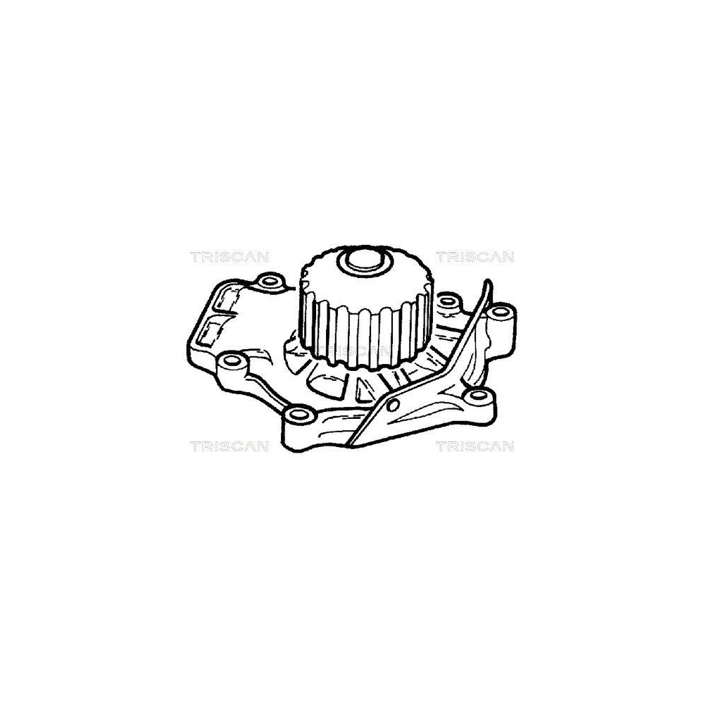 Wasserpumpe, Motork&uuml;hlung TRISCAN 8600 40002 f&uuml;r HONDA