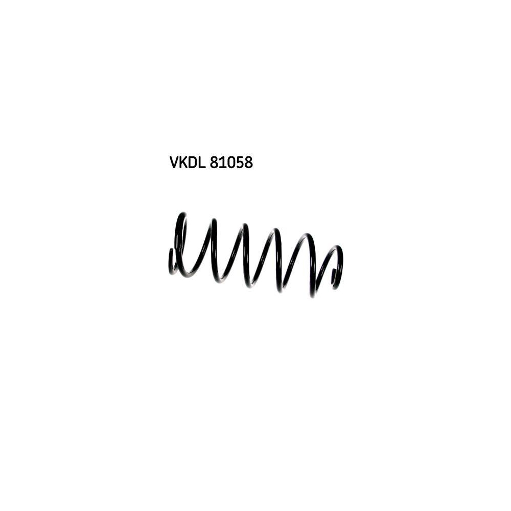 Fahrwerksfeder SKF VKDL 81058 f&uuml;r TOYOTA, Hinterachse