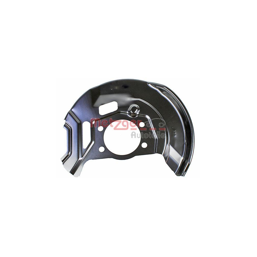 Spritzblech, Bremsscheibe METZGER 6115278 f&uuml;r NISSAN RENAULT, Vorderachse rechts