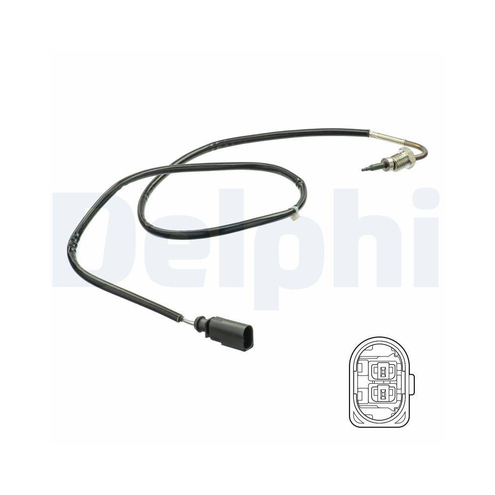DELPHI TS30143 Sensor, Abgastemperatur f&uuml;r VW