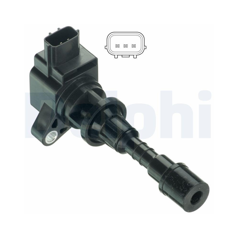 DELPHI GN10400-12B1 Z&uuml;ndspule f&uuml;r MAZDA