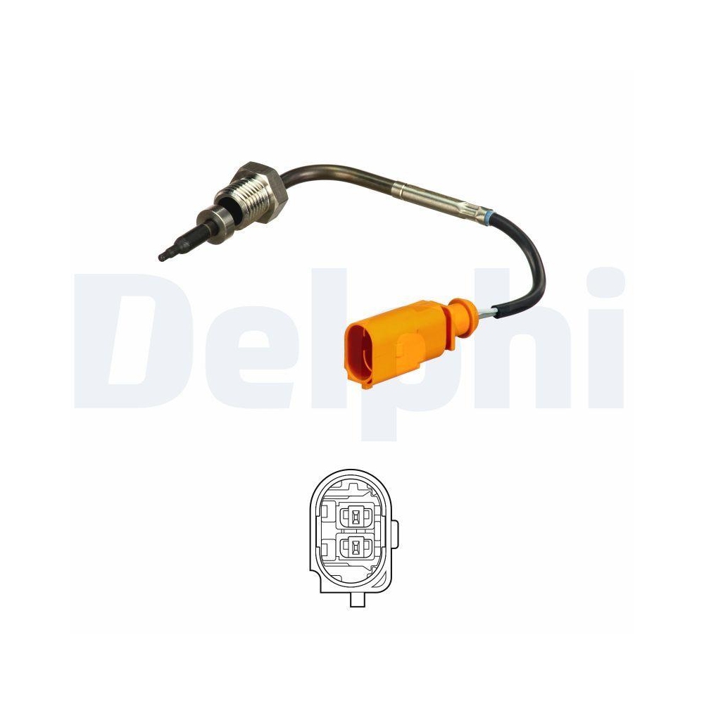 DELPHI TS30155 Sensor, Abgastemperatur f&uuml;r AUDI VW