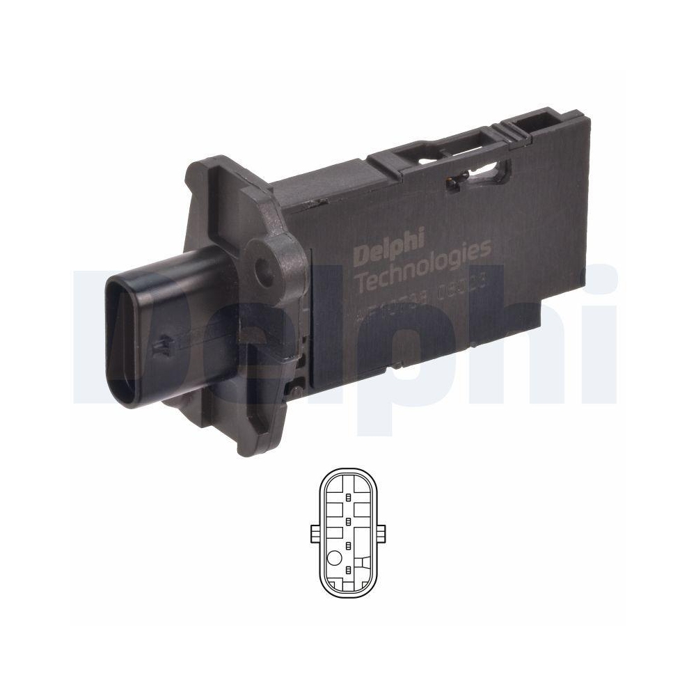 DELPHI AF10738-12B1 Luftmassenmesser f&uuml;r BMW MINI