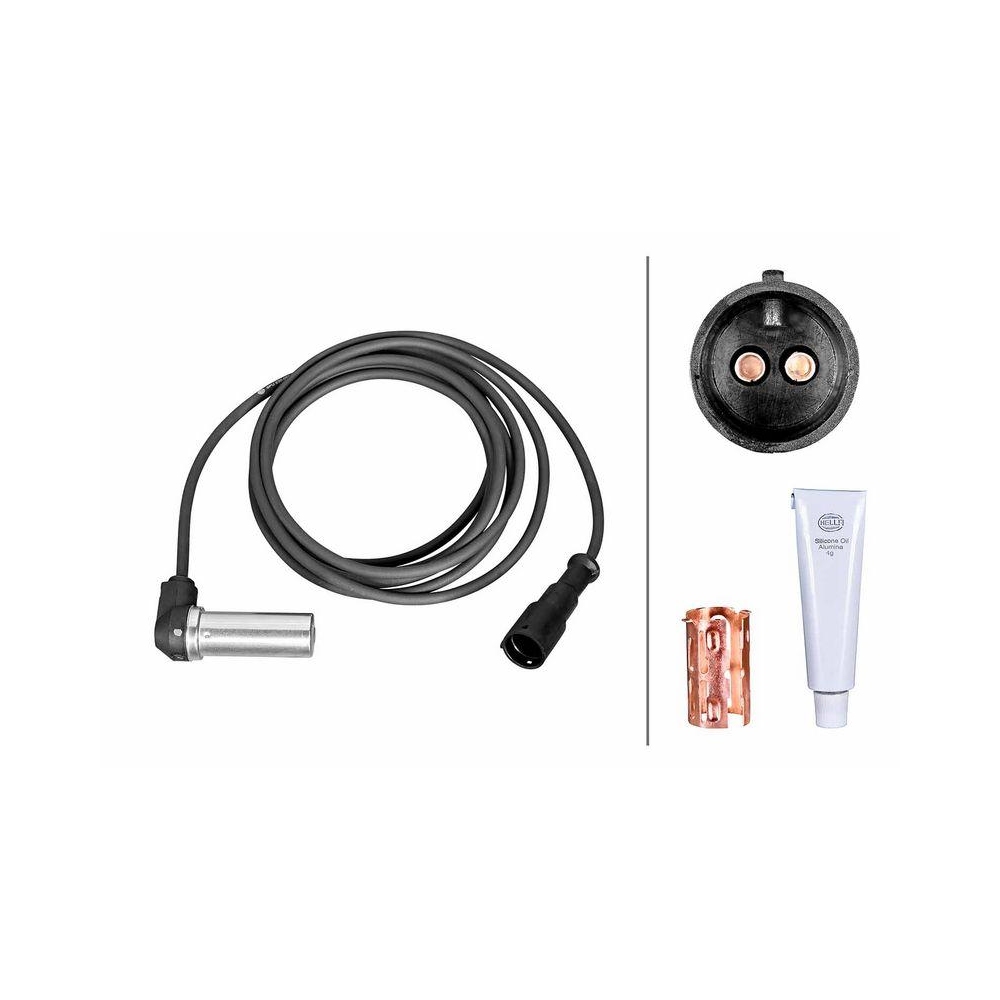 HELLA Sensor, Raddrehzahl 6PU 230 052-431 f&uuml;r DAF IVECO MACK VOLVO FREIGHTLINER