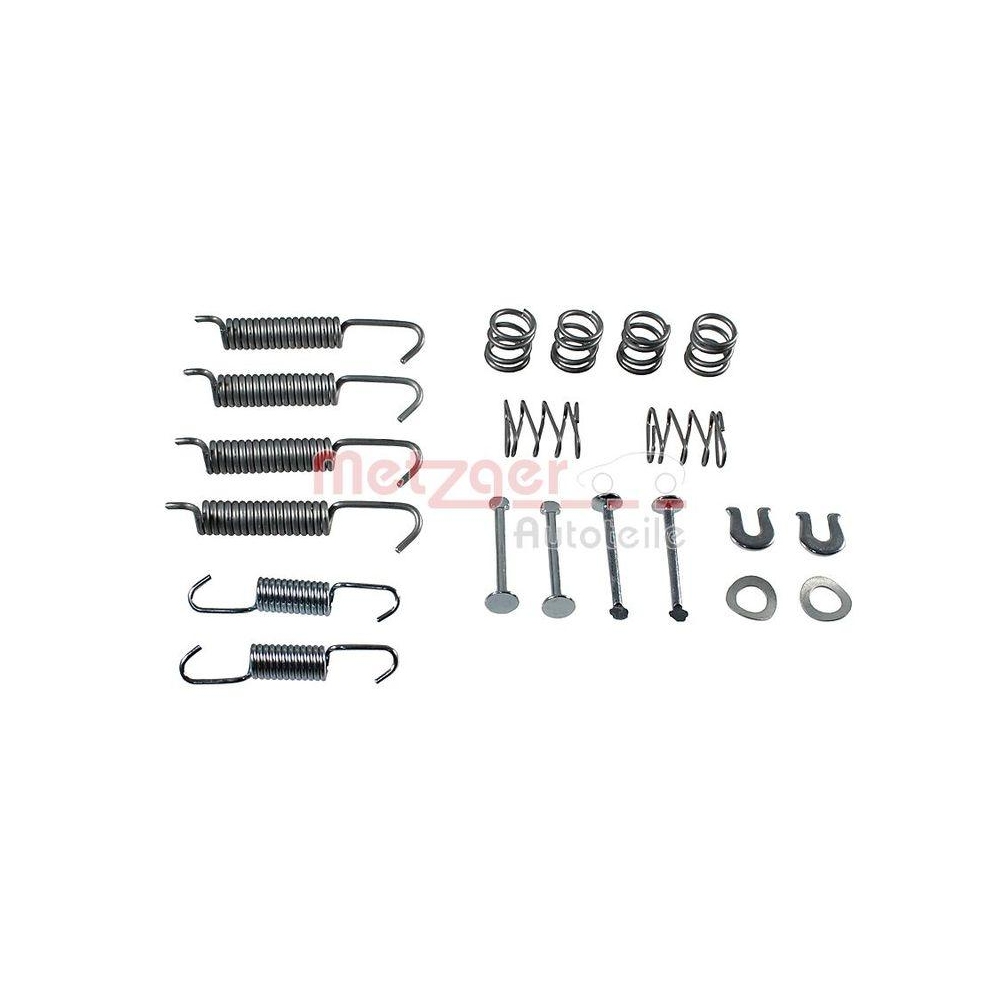 Zubeh&ouml;rsatz, Feststellbremsbacken METZGER 105-0821 f&uuml;r, Hinterachse