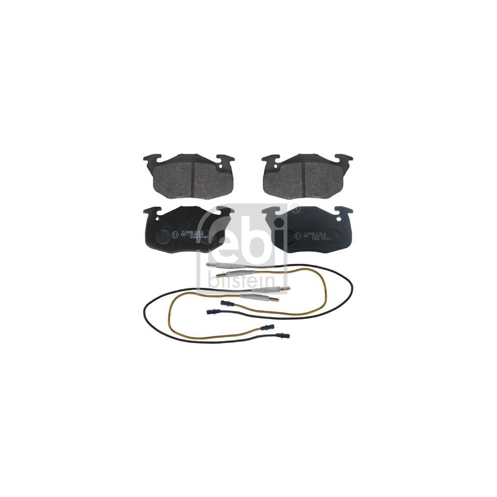 FEBI BILSTEIN Bremsbelagsatz, Scheibenbremse 16291 f&uuml;r CITRO&Euml;N PEUGEOT MEGA