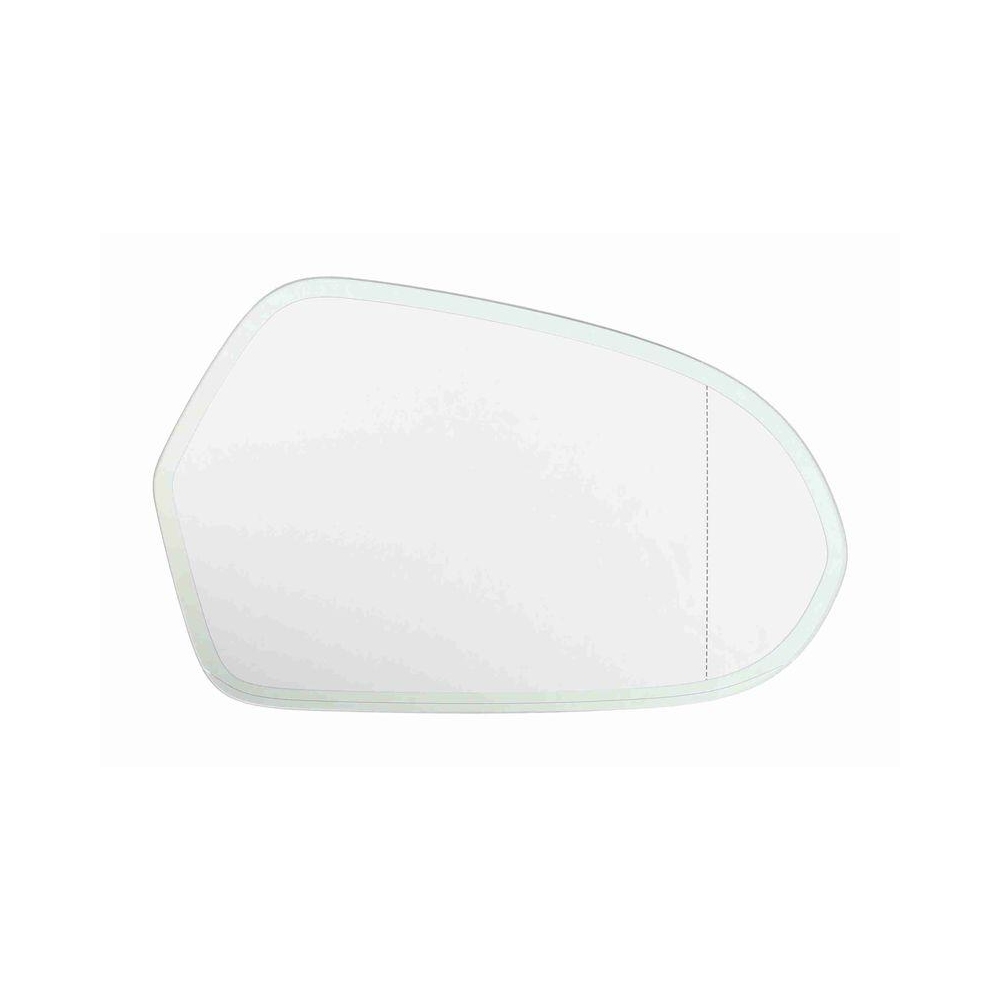 Spiegelglas, Au&szlig;enspiegel VEMO V10-69-0056 Green Mobility Parts f&uuml;r AUDI, rechts