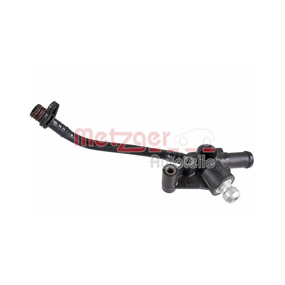 K&uuml;hlmittelrohrleitung METZGER 4010617 f&uuml;r MERCEDES-BENZ, Abgasturbolader, links