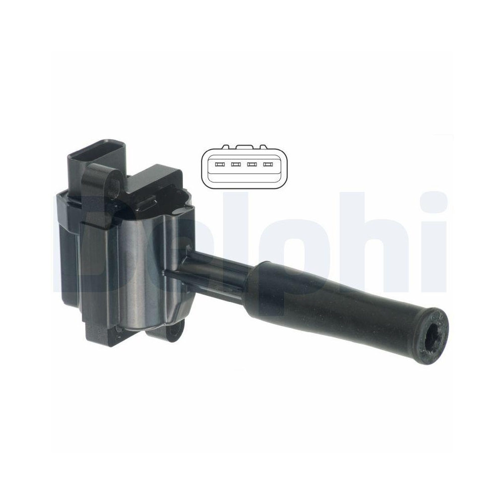 DELPHI GN10470-12B1 Z&uuml;ndspule f&uuml;r DAIMLER JAGUAR