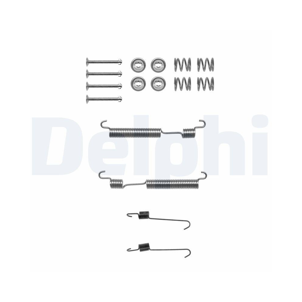 DELPHI LY1316 Zubeh&ouml;rsatz, Bremsbacken f&uuml;r, Hinterachse