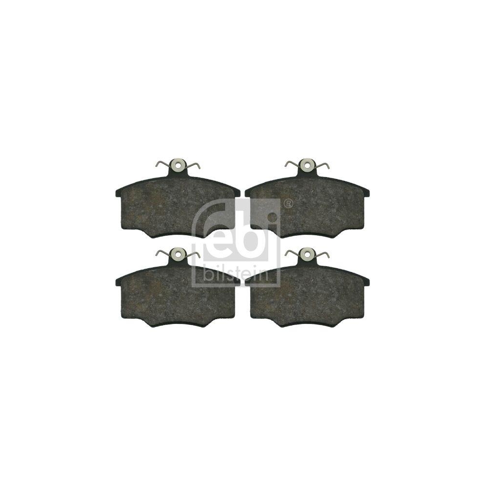 FEBI BILSTEIN Bremsbelagsatz, Scheibenbremse 16320 f&uuml;r AUDI VW, Vorderachse