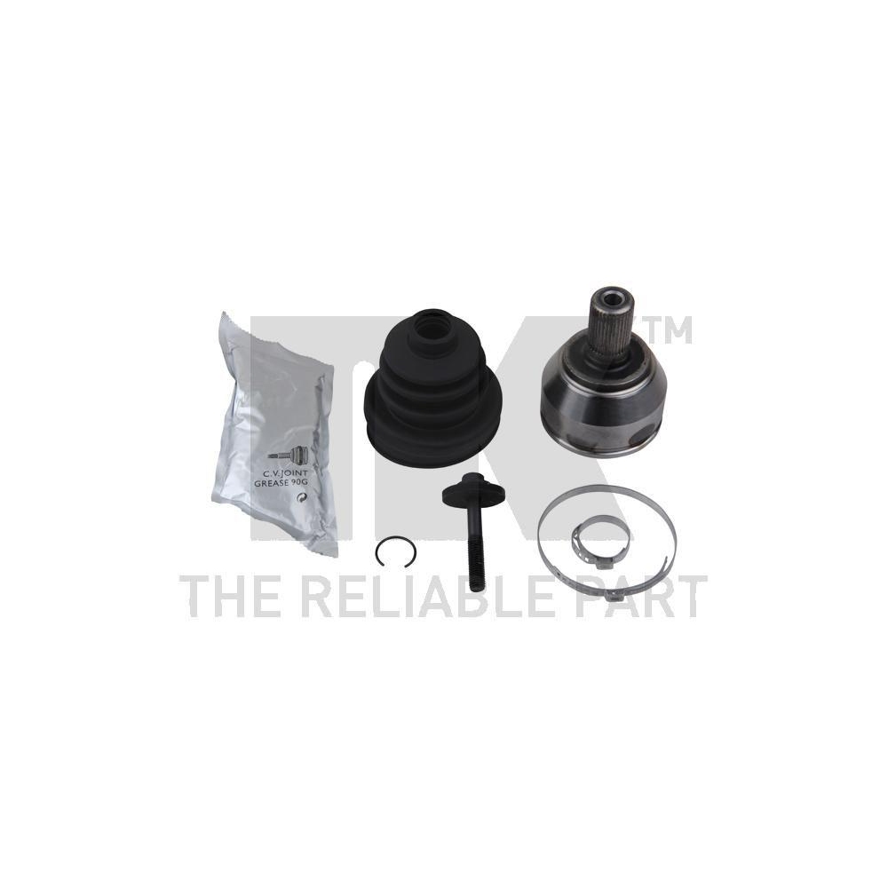 Gelenksatz, Antriebswelle NK 512545 f&uuml;r FORD, Vorderachse links, radseitig