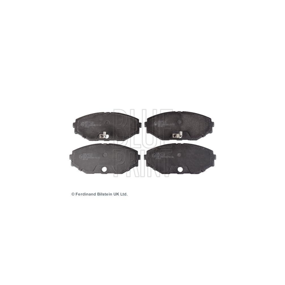 Bremsbelagsatz, Scheibenbremse BLUE PRINT ADN142112 f&uuml;r MAZDA NISSAN