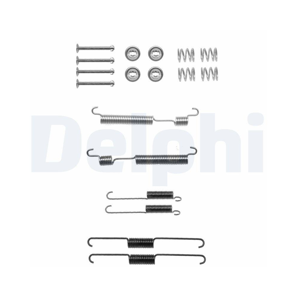 DELPHI LY1318 Zubeh&ouml;rsatz, Bremsbacken f&uuml;r HYUNDAI, Hinterachse