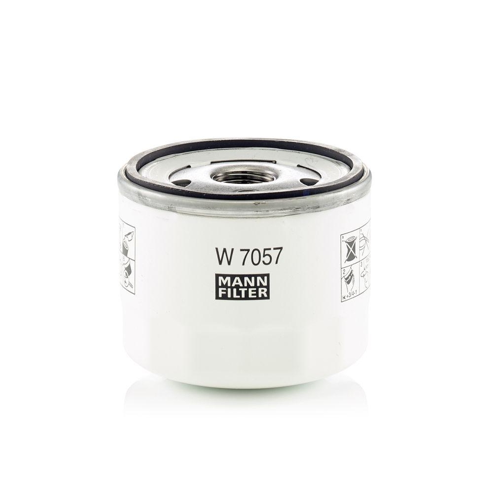 Ölfilter MANN-FILTER W 7057 für FORD
