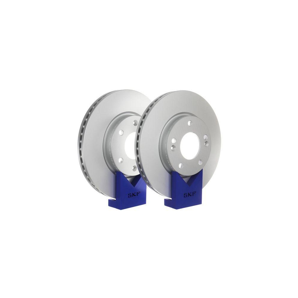 SKF VKBD 80029 V2 2 St&uuml;ck Bremsscheiben f&uuml;r HYUNDAI KIA GEELY, Vorderachse