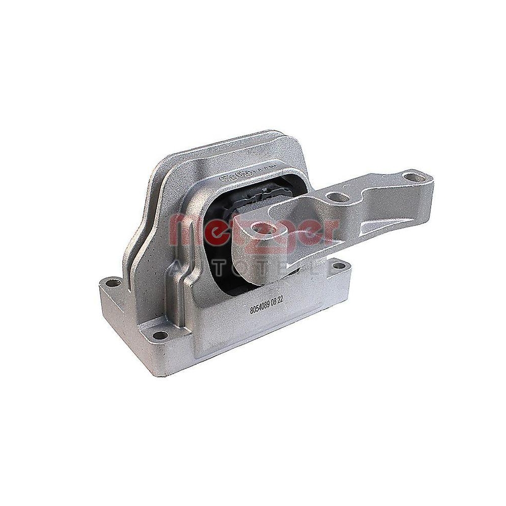 Lagerung, Motor METZGER 8054089 f&uuml;r AUDI SEAT SKODA VW, rechts oben