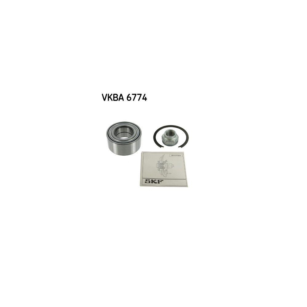Radlagersatz SKF VKBA 6774 f&uuml;r FIAT OPEL VAUXHALL, Vorderachse