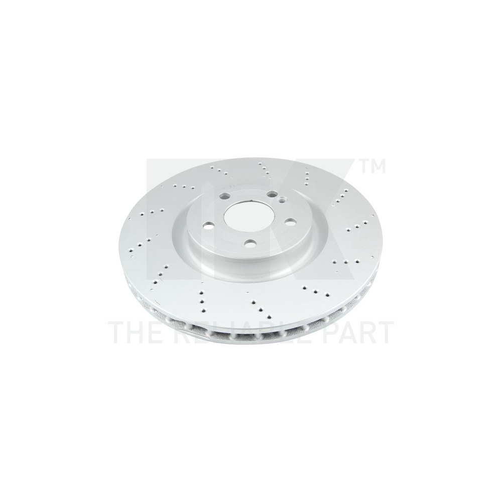 NK 3433177 2 St&uuml;ck Bremsscheiben f&uuml;r MERCEDES-BENZ, Vorderachse